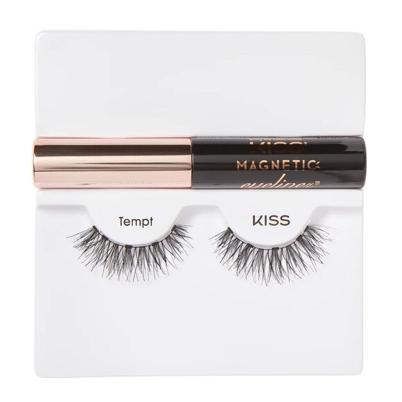 KISS Magnetic Eyeliner & False Eyelashes 14 mm Kit - Tempt - Picture 5 of 7